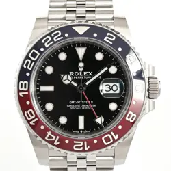 ROLEX GMT-MASTER 2 126710BLRO/J BLACK CASE SIZE 40MM MEN'S USED WATCH #8107