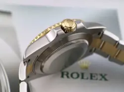 Nice Condition - 18k Bluesy - Rolex Submariner 116613LB - Fully Linked