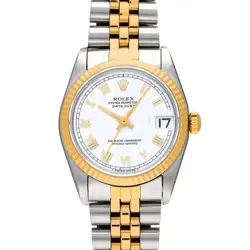 ROLEX 68273 AUTOMATIC CASE SIZE 31×31MM BAND SIZE 18CM USED WATCH #82217