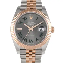 ROLEX DATEJUST 41 WIMBLEDON WATCH 126331-0016