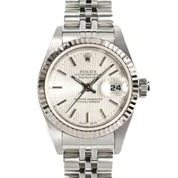 ROLEX DATEJUST 79174 SILVER CASE SIZE 26MM LADIES USED WATCH #88927