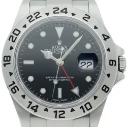 ROLEX EXPLORER 2 ROULETTE FINAL RANDOM PART NUMBER 16570 (RUNTIME) STAINLESS...