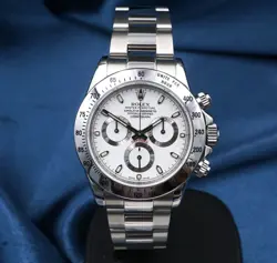 2007 ROLEX COSMOGRAPH RED DAYTONA 116520 STAINLESS 40MM BOX PAPERS W1215