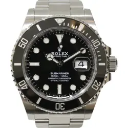 ROLEX SUBMARINER DATE 126610LN BLACK CASE SIZE 41MM MEN'S USED WATCH #81157