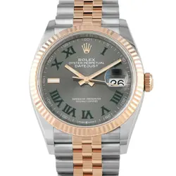 ROLEX DATEJUST 36 WIMBLEDON DIAL TWO-TONE JUBILEE WATCH 126231
