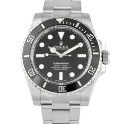 ROLEX SUBMARINER NO DATE STEEL WATCH 114060