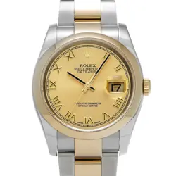 ROLEX DATEJUST 116203 CASE SIZE 36×36MM MEN'S USED WATCH #8117