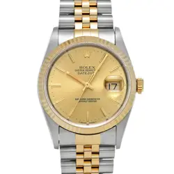 ROLEX DATEJUST 16233 CASE SIZE 36×36MM MEN'S USED WATCH #841457