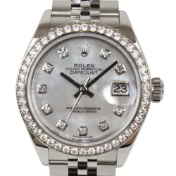 ROLEX DATEJUST 279384RBR CASE SIZE 38MM LADIES USED WATCH #8117