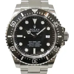 ROLEX SEA-DWELLER 4000 116600 BLACK CASE SIZE 40MM MEN'S USED WATCH #8187