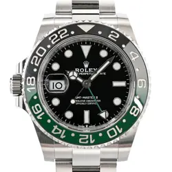 ROLEX GMT-MASTER 2 126720VTNR/OYS BLACK MEN'S USED WATCH #8107