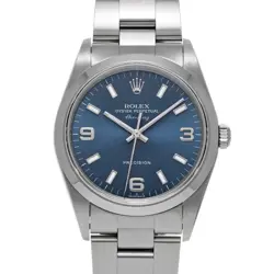 ROLEX AIR-KING 14000M BLUE WATCH 684755