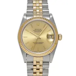 ROLEX DATEJUST 68273 CHAMPAGNE WATCH 680968
