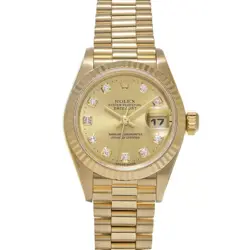 ROLEX DATEJUST 69178G CHAMPAGNE/DIAMOND WATCH 681728