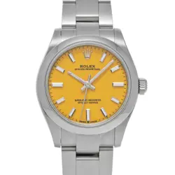 ROLEX OYSTER PERPETUAL 31 277200 YELLOW WATCH 684719