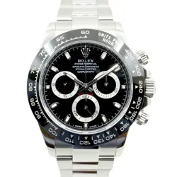 ROLEX COSMOGRAPH DAYTONA 116,500LN BLACK MEN'S USED WATCH #8307