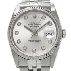 ROLEX DATEJUST 16234G CASE SIZE 36MM BAND SIZE 19.5CM MEN'S USED WATCH #83227