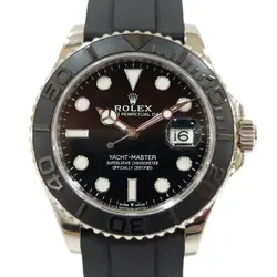 ROLEX YACHT-MASTER 42 226659 BLACK MEN'S USED WATCH #8107
