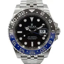 ROLEX GMT-MASTER 2 126710BLNR BLACK MEN'S USED WATCH #82197