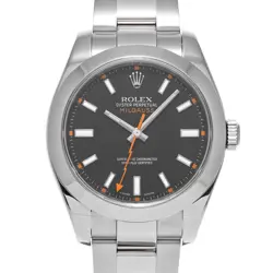 ROLEX MILGAUSS 116400 BLACK WATCH 684354