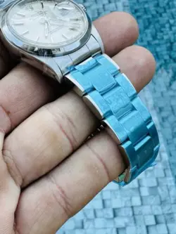 Stunning Rolex Datejust 16200 A Serial 1999 Silver Dial Oyster Bracelet Look!