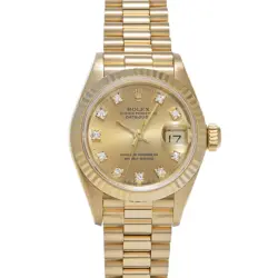 ROLEX DATEJUST 69178G CHAMPAGNE/DIAMOND WATCH 684279