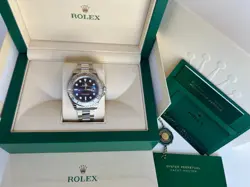 ROLEX YACHT-MASTER BLUE MEN'S ROUND INDEXES WATCH - 126622 NEW