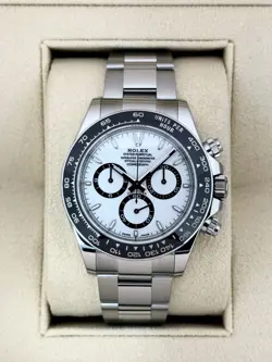 2023 ROLEX COSMOGRAPH DAYTONA 40MM 126500LN STAINLESS STEEL WHITE PANDA DIAL