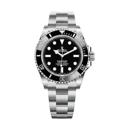 ROLEX SUBMARINER MEN'S BLACK WATCH - 124060