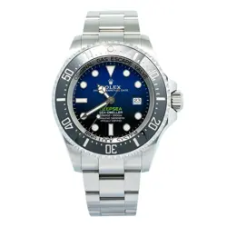 ROLEX DEEPSEA SEA-DWELLER 126660 JAMES CAMERON BLUE DIAL SS AUTO MEN WATCH 44MM