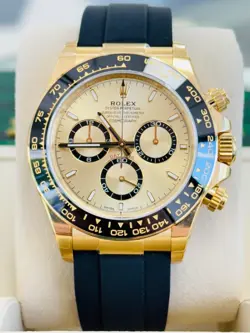 ROLEX DAYTONA CHRONOGRAPH 126518LN CHAMPAGNE DIAL OYSTERFLEX BOX /PAPERS UNWORN