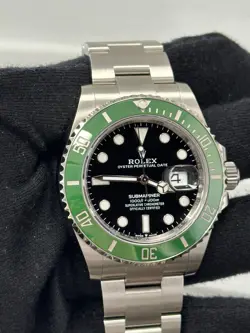 ROLEX STARBUCKS SUBMARINER 126610LV GREEN CERAMIC STAINLESS STEEL BOX PAPER 2024