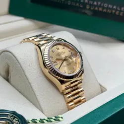 FLUTED BEZEL PRESIDENT