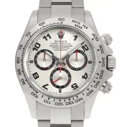 ROLEX COSMOGRAPH DAYTONA 116509 SILVER ARABIAN M NUMBER SECOND HAND MENS