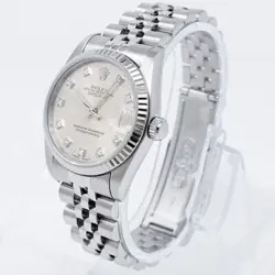ROLEX DATEJUST 31 STEEL & GOLD 68274 SILVER DIAMOND, JUBILEE - PRE-OWNED