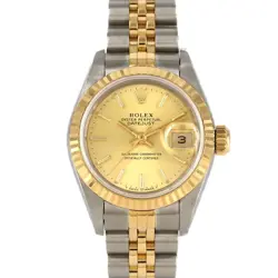 AUTHENTIC ROLEX DATEJUST 69173 SSXYG AUTOMATIC #X  #270-004-113-0183