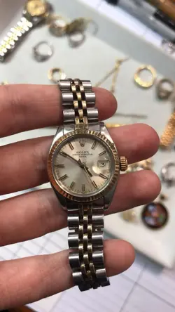 ROLEX OYSTER PERPETUAL DATE 26MM TWO TONE