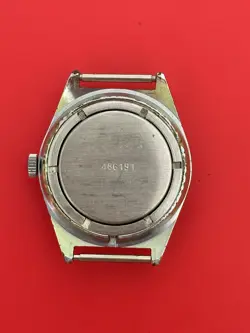 Vintage Rare Men's Watch Raketa 2628H Rolex Made in USSR Soviet Union Black Dial
