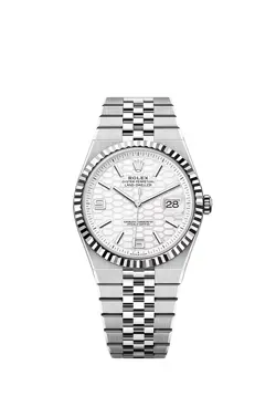 2025 ROLEX LAND DWELLER 40MM 127334 STAINLESS STEEL JUBILEE WHITE DIAL UNWORN