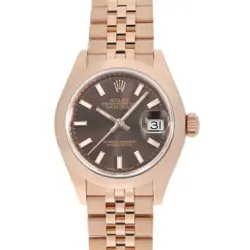 ROLEX DATEJUST 28 279165 BROWN BAR RANDOM NUMBER SECOND HAND WOMEN