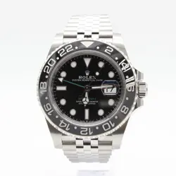 ROLEX STAINLESS STEEL GMT MASTER 2 BLACK/GREY 2025