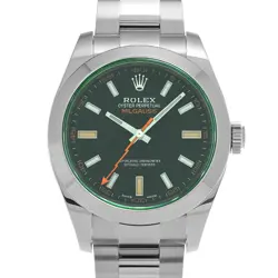 ROLEX MILGAUSS 116400GV INTENSE BLACK WATCH 676850