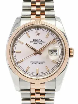 ROLEX DATEJUST 116231 V MEN AUTOMATIC #T032