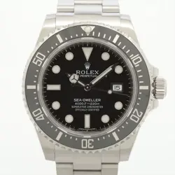 ROLEX SEA-DWELLER 116600 SS SS AT BLACK DIAL