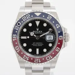 ROLEX GMT MASTER II 126710BLRO SS SS AT BLACK DIAL OYSTER BRACELET