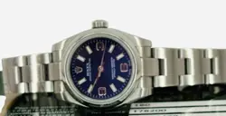 ROLEX 176200 26MM BLUE DIAL NON DATE WITH BOX AND PAPERS FROM 2013