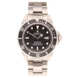 ROLEX SEA-DWELLER MEN'S BLACK WATCH 16600 - 1997