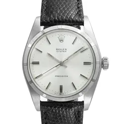 ROLEX OYSTER 6427 SILVER CASE SIZE 34MM X 34MM MEN'S USED WATCH #81311