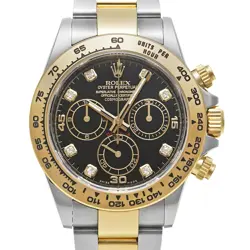 ROLEX DAYTONA 116503G BLACK CASE SIZE 40MM X 40MM MEN'S USED WATCH #82111