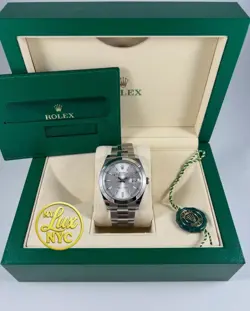 DJ 41MM SILVER
